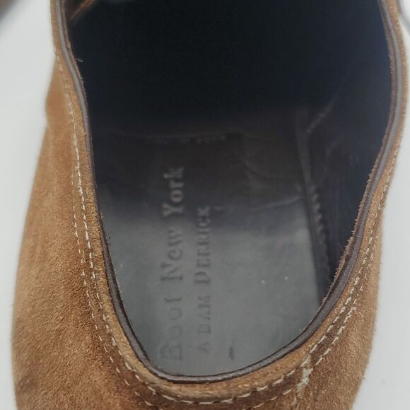 To Boot New York Tan Suede Derby Shoes Style Size 11 - Picture 6 of 9